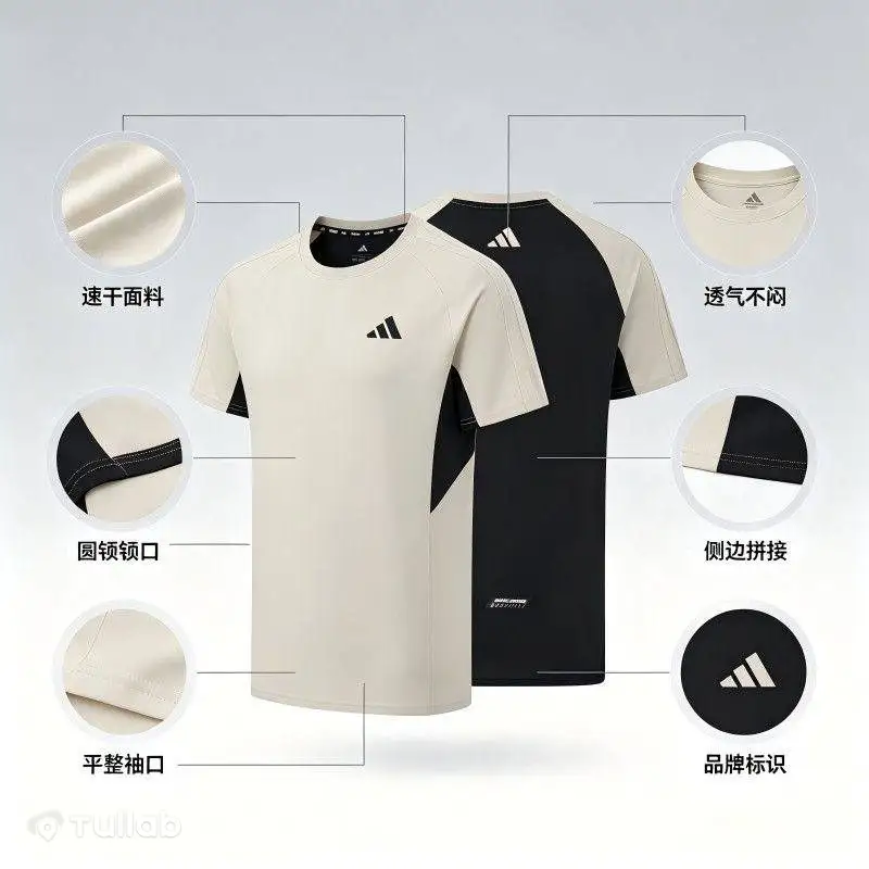 Мужская футболка Adidas, оригинал