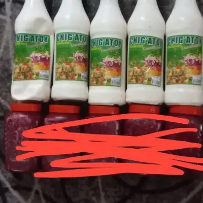 Майонез и сухой чай