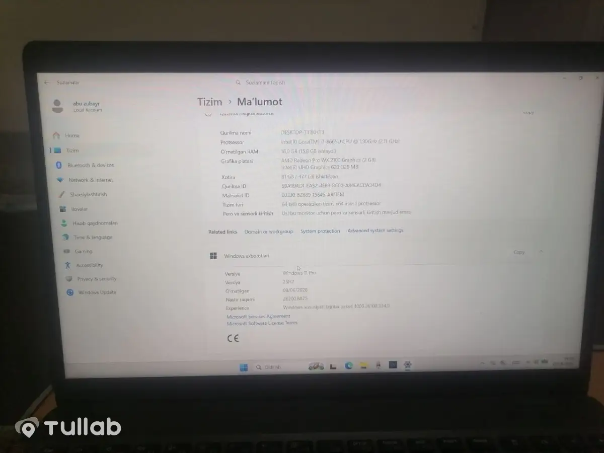 Продаётся Dell Precision 3540