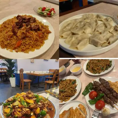 Уйгурская кухня, лагман, дапанджи, плов