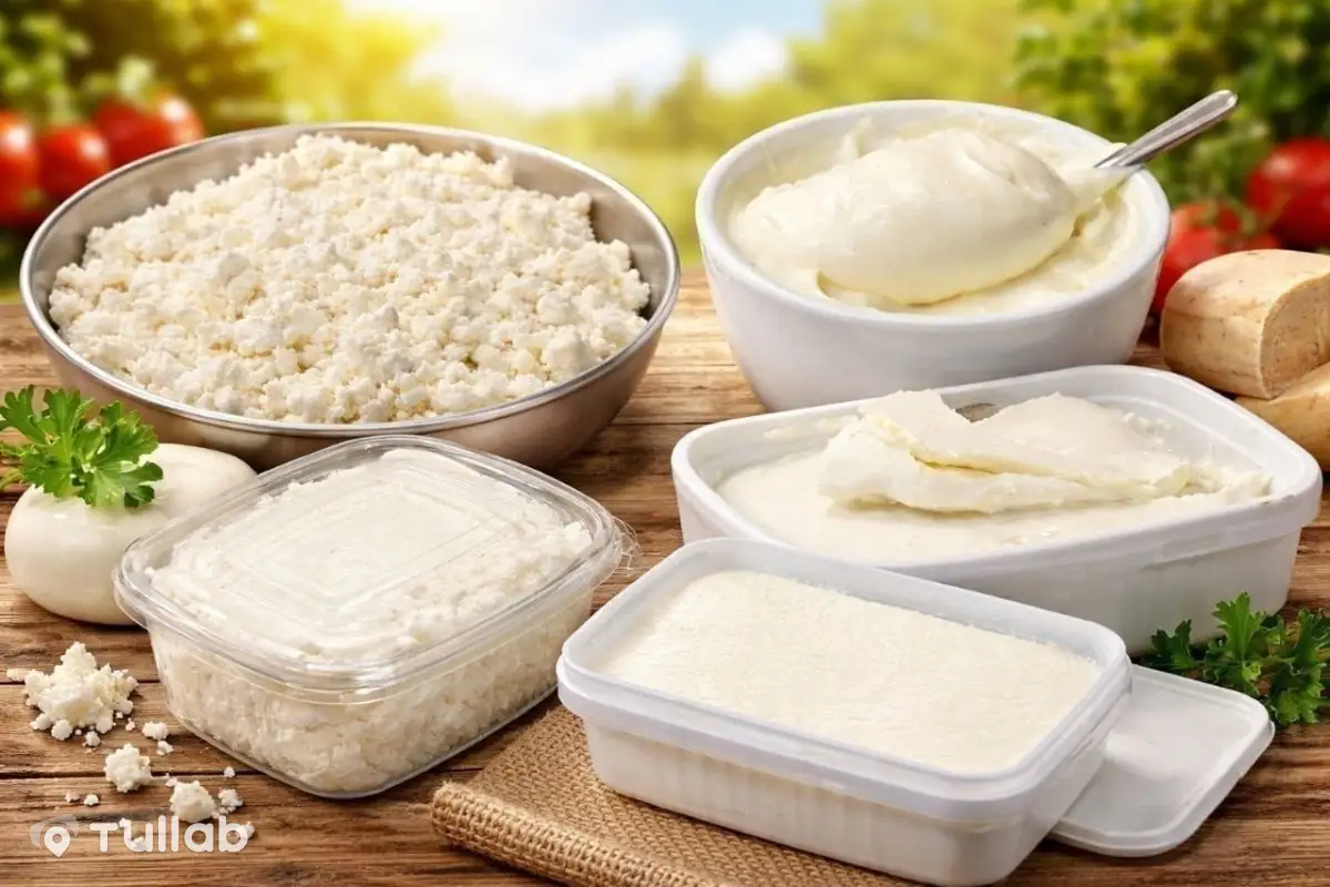 Домашние молочные продукты, молоко, сметана, масло