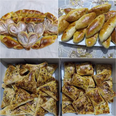 Пирожки, самса и булочки на заказ