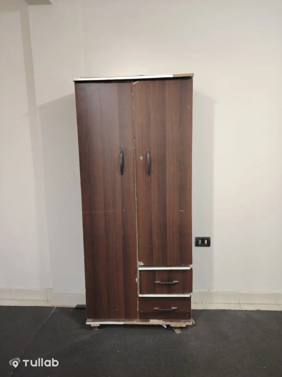 Bunk bed, wardrobe, desk