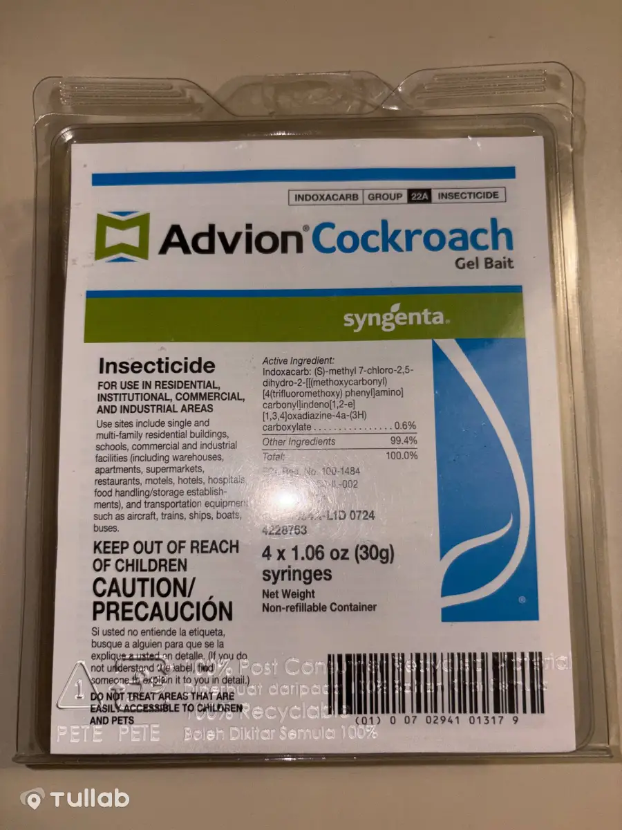 ADVION COCKROACH GEL, ПРОИЗВОДСТВО США! Против тараканов