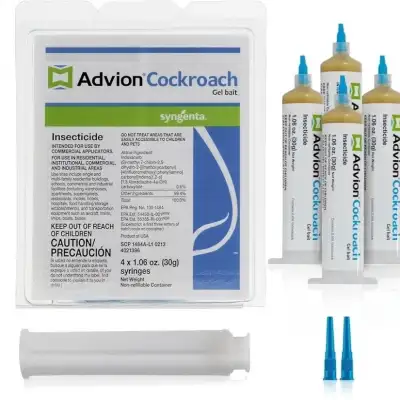 Advion Cockroach Gel, полностью избавит ваш дом от тараканов