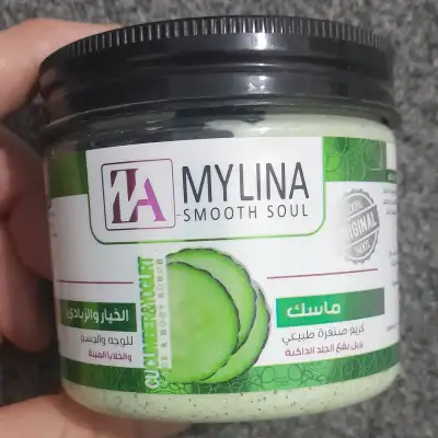 MYLINA Огуречный Скраб, мягко очищающее и увлажняющее средство