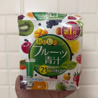 Японский аодзиру YUWA Oishii Fruit Aojiru