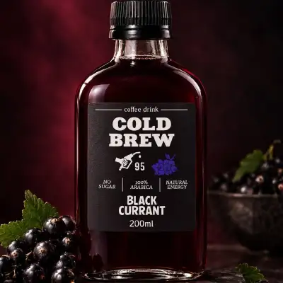Cold Brew «Чёрная смородина», насыщенный кофейный вкус с
